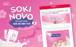 Soki Novo quyết tâm “nhuộm hồng” thương hiệu Việt trên xứ Phù Tang